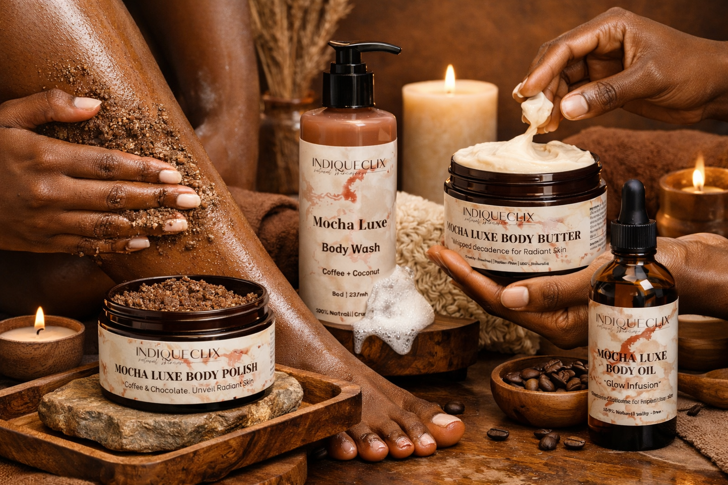 Mocha Luxe Clix- Coffee + Cocoa Collection