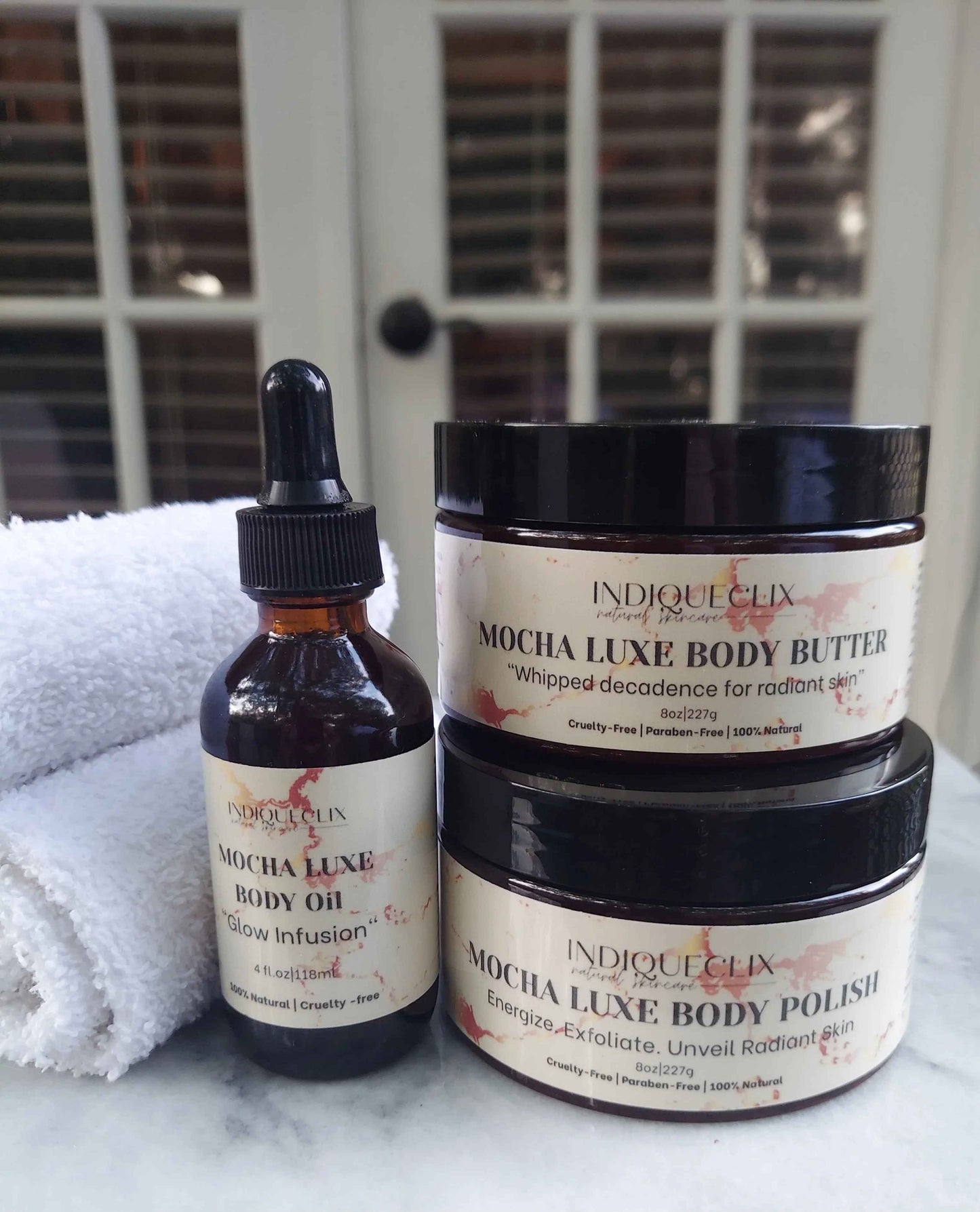 Mocha Luxe Clix- Collection - IndiqueClix Natural Skincare