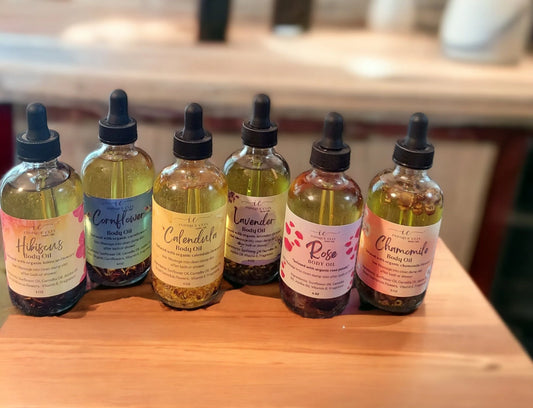 Infused Body Oils