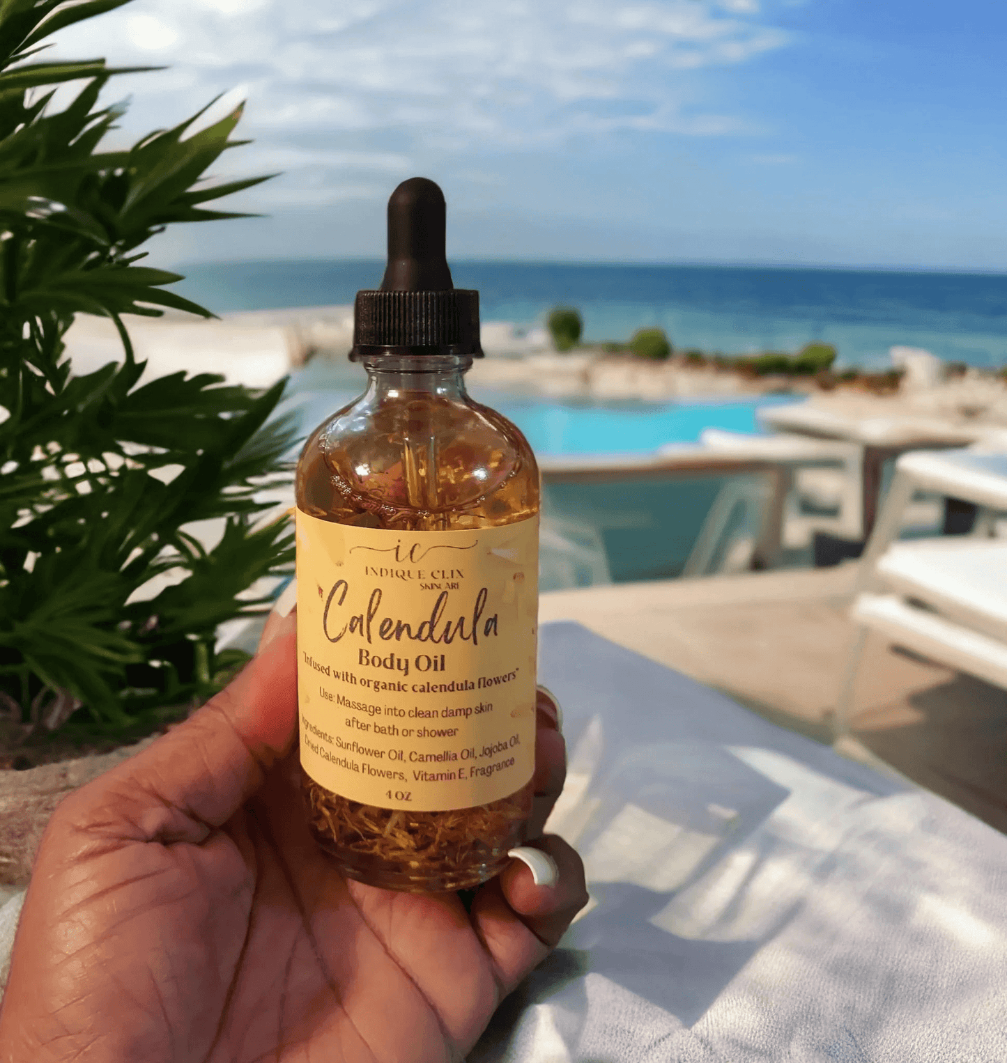 Botanical Infused Body Oils - IndiqueClix Natural Skincare 