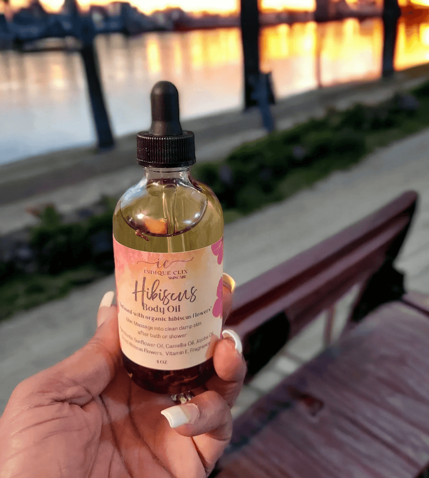 Botanical Infused Body Oils - IndiqueClix Natural Skincare 