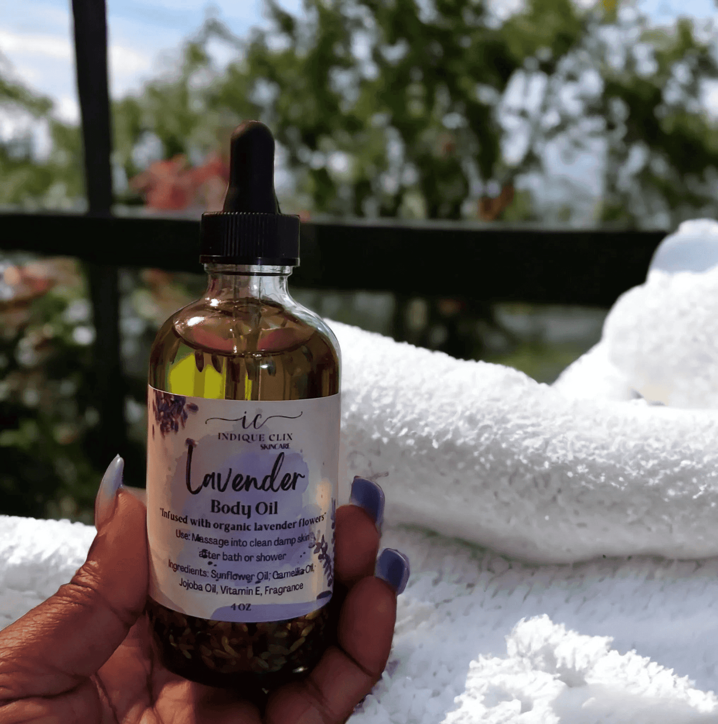 Botanical Infused Body Oils - IndiqueClix Natural Skincare 