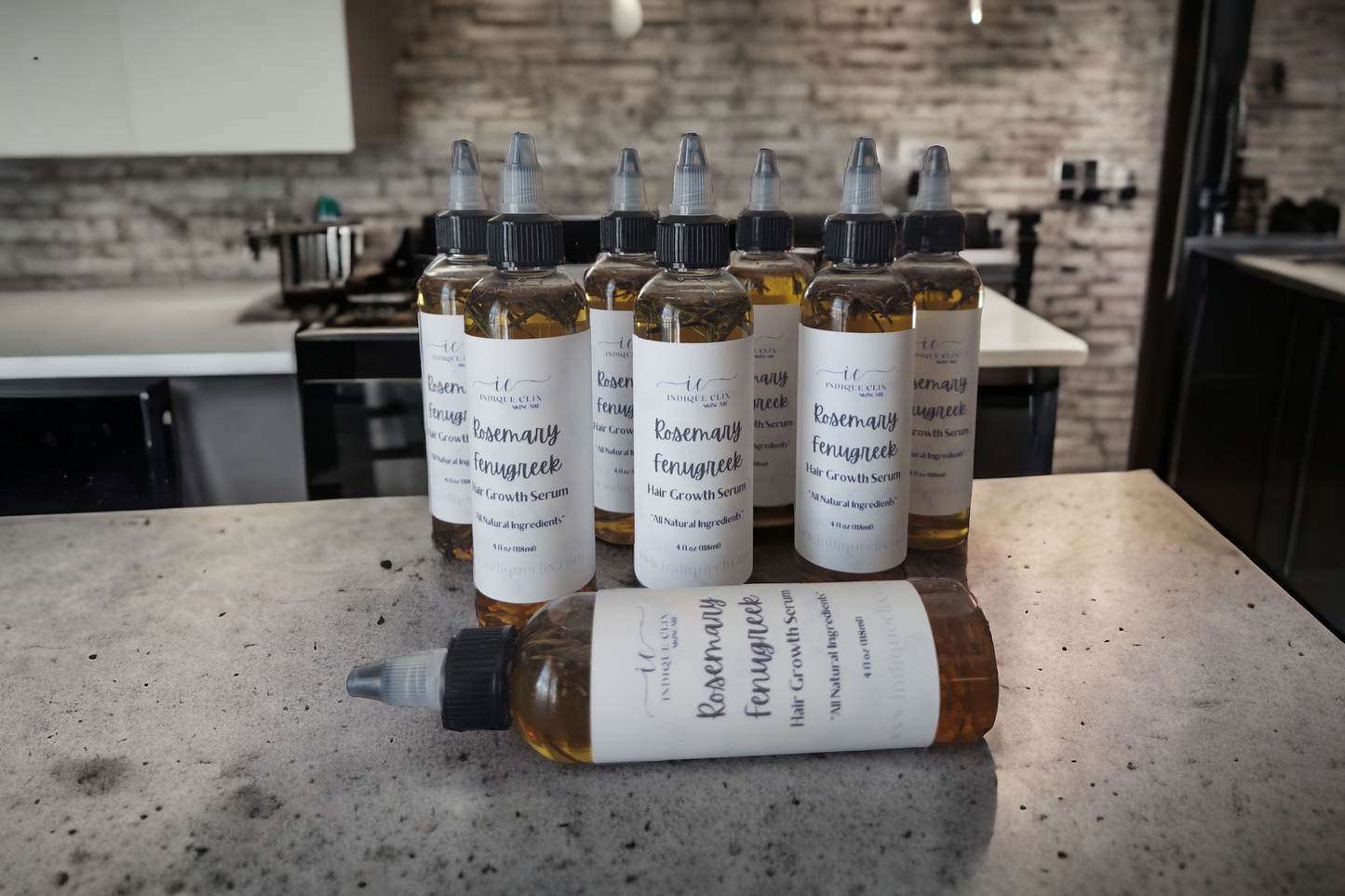 Rosemary + Fenugreek Infused Hair Growth Oil