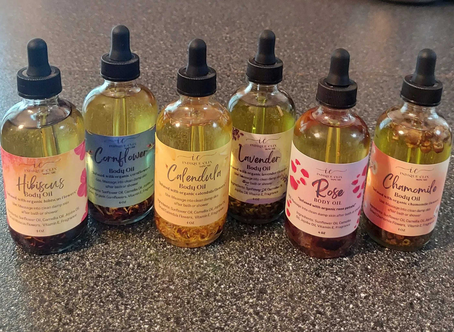 Botanical Infused Body Oils